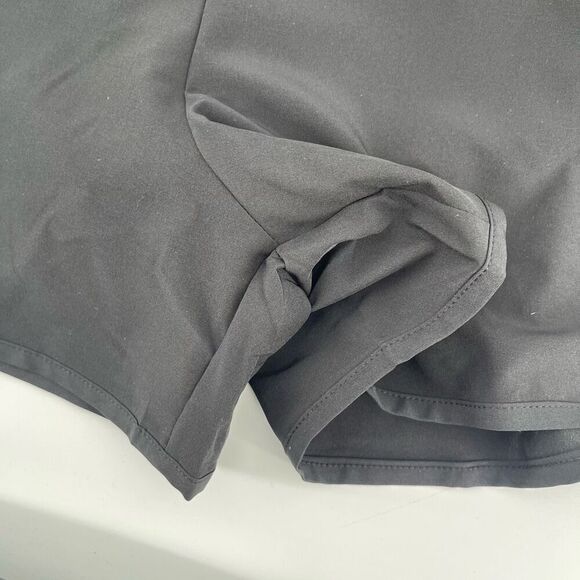 Champion Women’s Ebony Black Drawstring Lightweight Run Shorts Size XXL - Picture 4 of 12